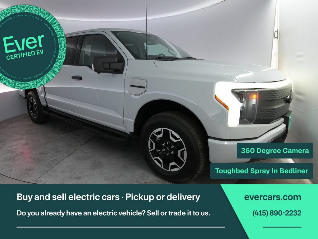 Used 2023 Ford F150 Lightning XLT AWD/4WD image 1