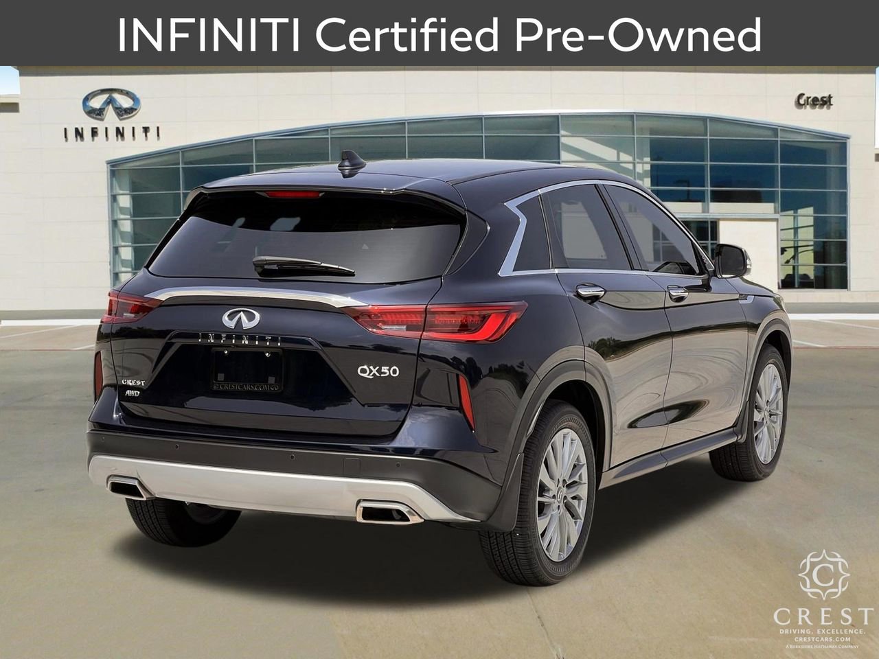 Certified 2025 INFINITI QX50 Pure AWD/4WD image 3