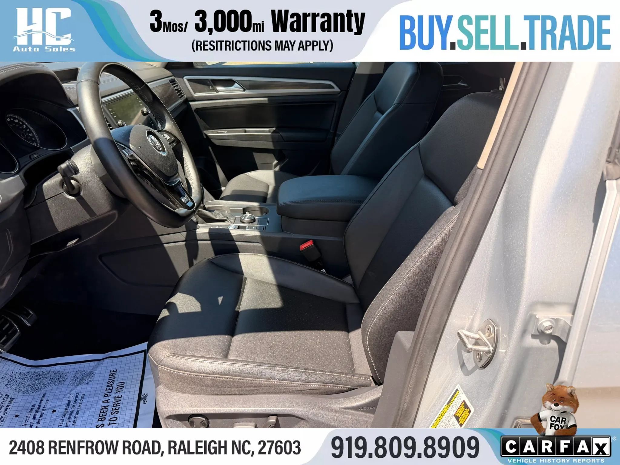 Used 2019 Volkswagen Atlas SE w/ Towing Package AWD/4WD image 13
