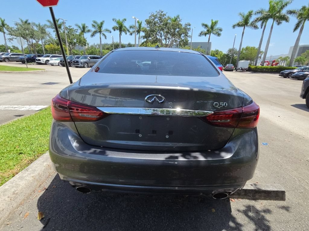 Used 2023 INFINITI Q50 Luxe w/ Cargo Package RWD image 7