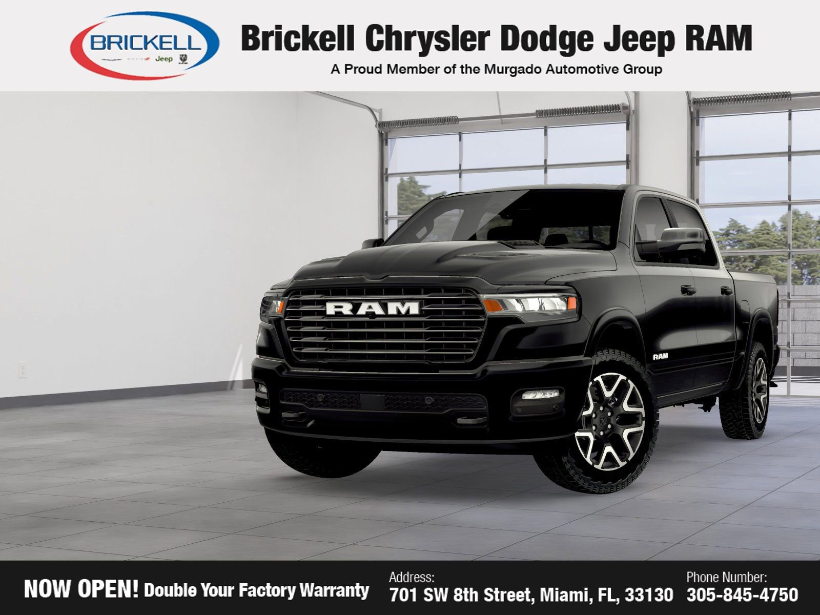 New 2026 RAM 1500 Laramie w/ Sport Appearance Package image 1