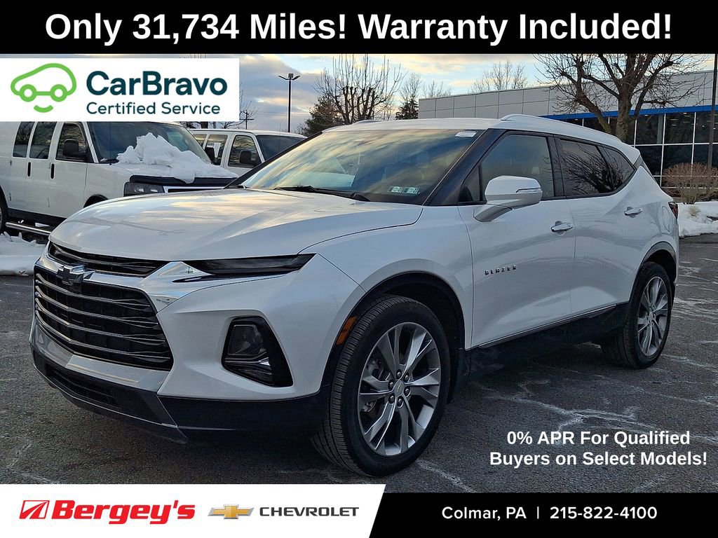 Certified 2022 Chevrolet Blazer Premier w/ Enhanced Convenience Package
