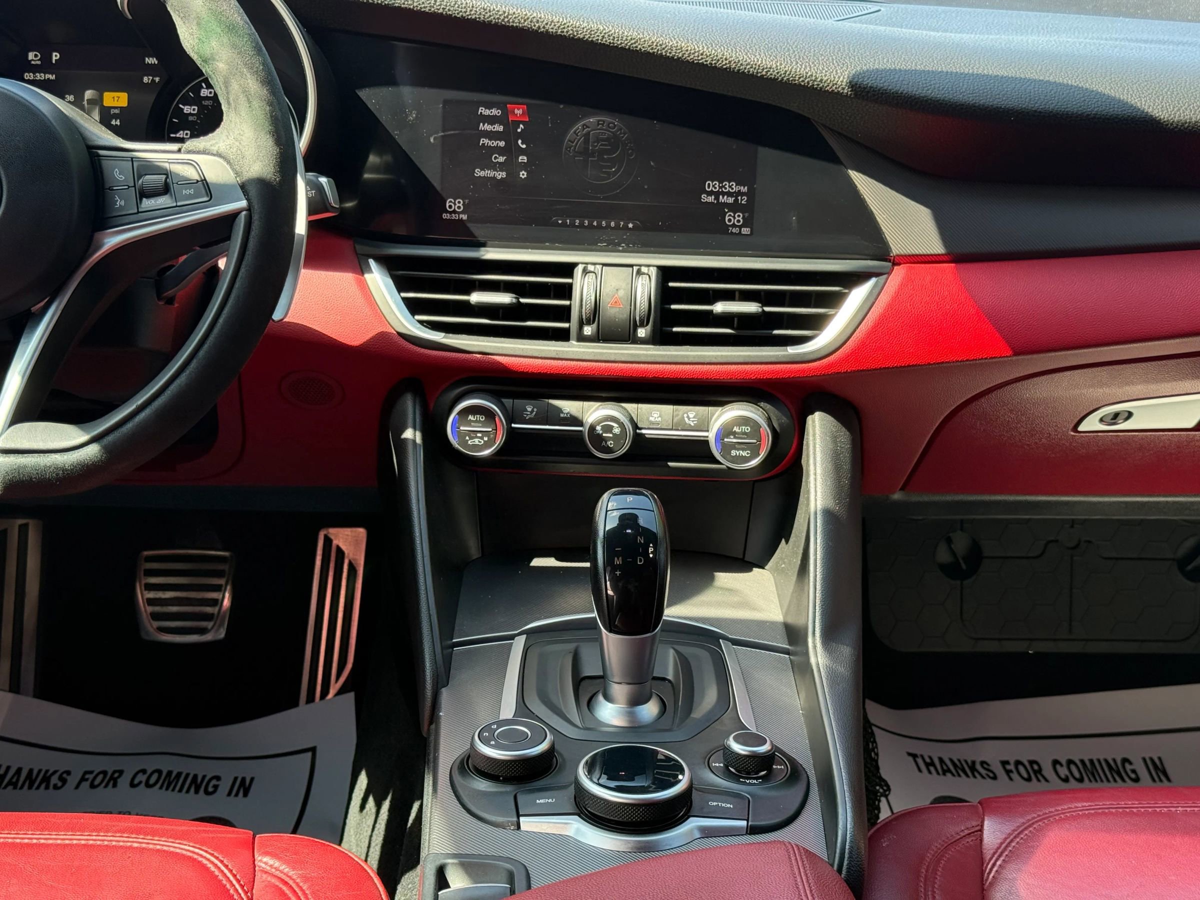 Used 2019 Alfa Romeo Giulia w/ Quick Order Package 22K Sport RWD image 10