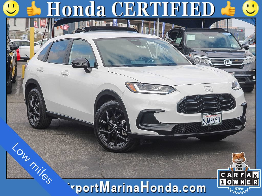 Certified 2024 Honda HR-V Sport image 1