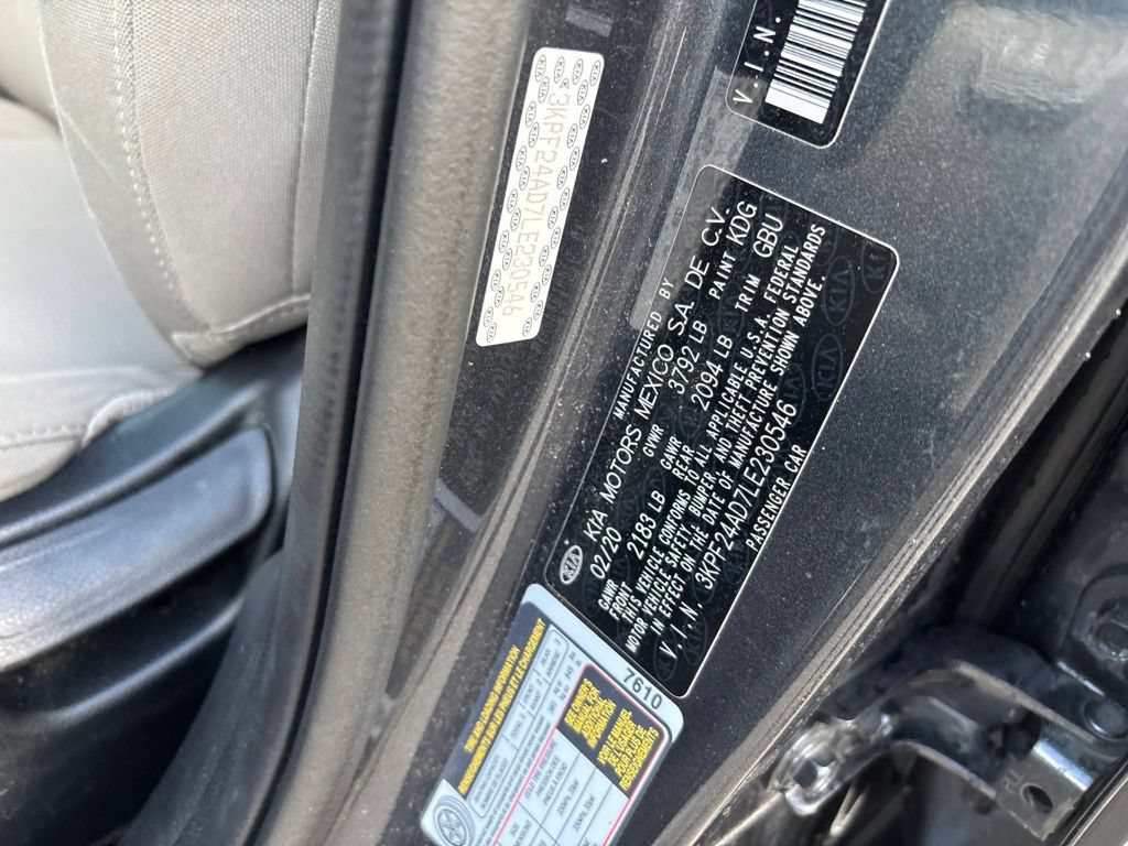 Used 2020 Kia Forte LXS FWD image 6