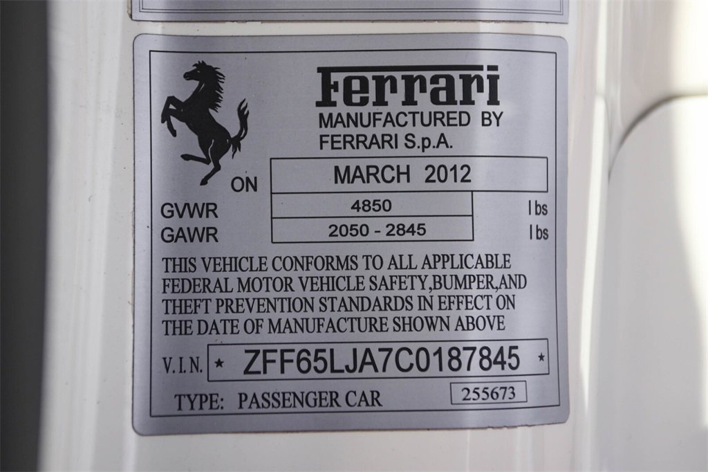 Certified 2012 Ferrari California image 50