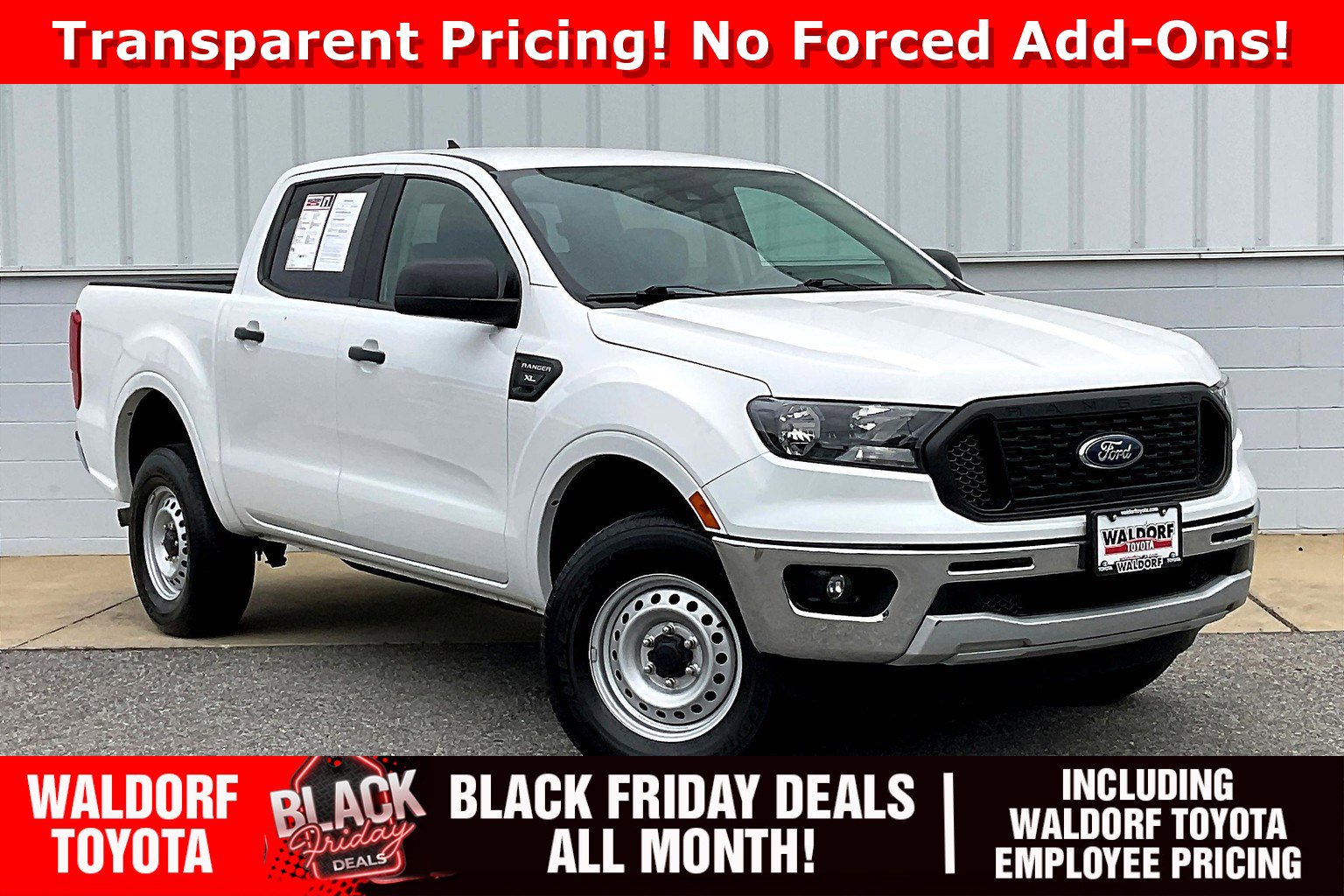 Used 2021 Ford Ranger XL w/ Equipment Group 101A High