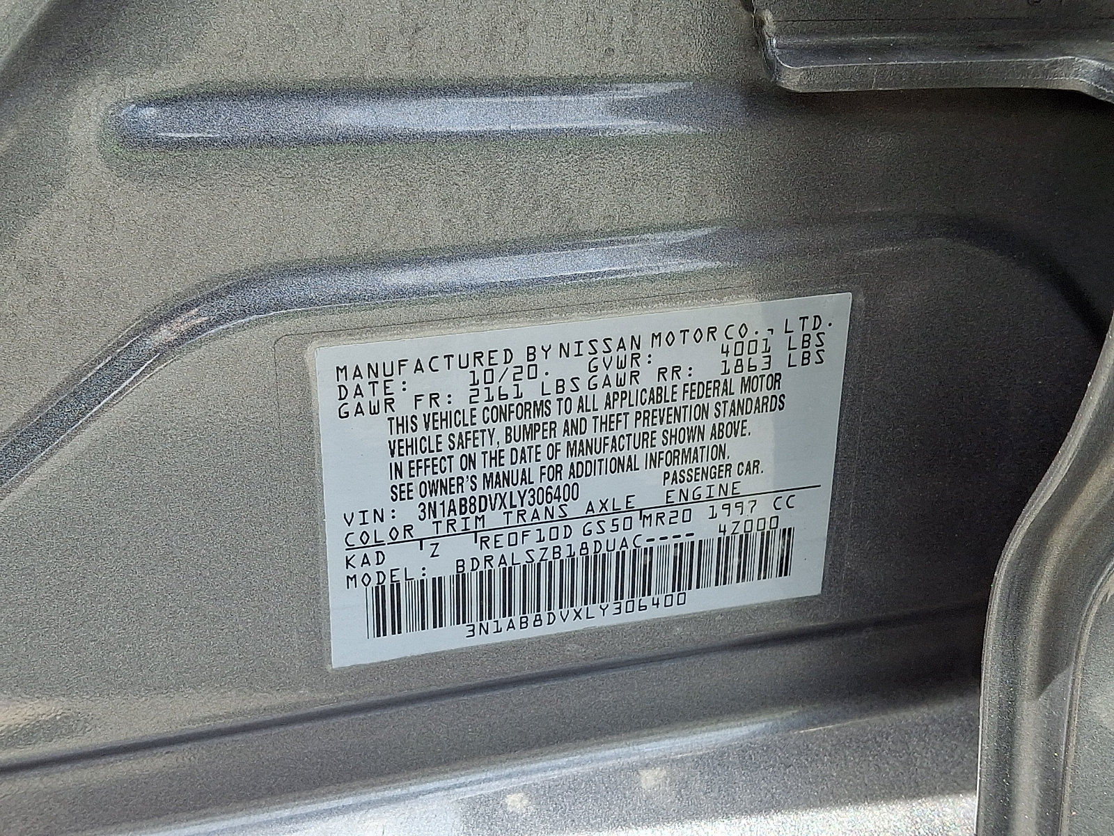 Used 2020 Nissan Sentra SR w/ Premium Package FWD image 27