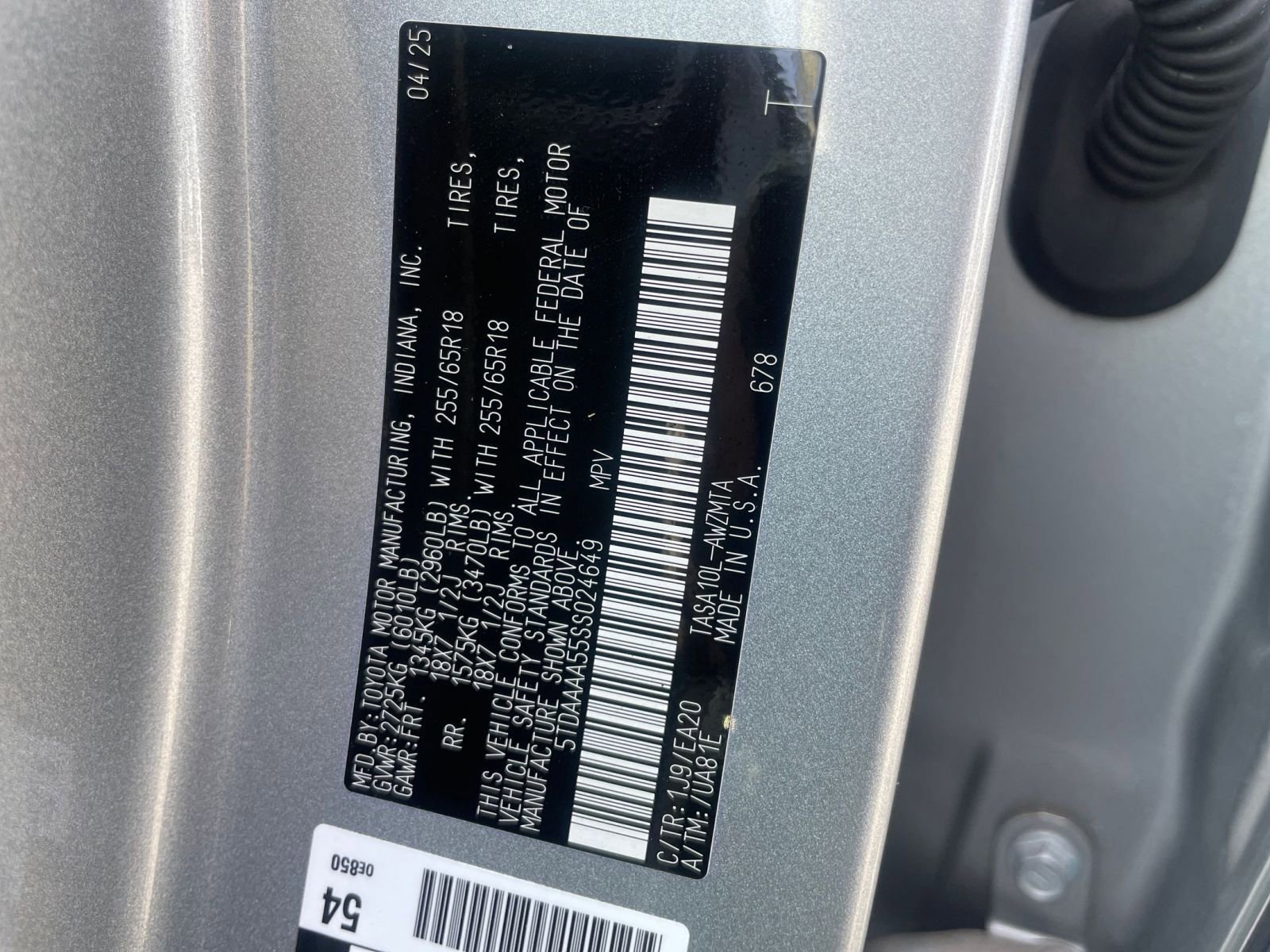 Used 2025 Toyota Grand Highlander FWD image 29