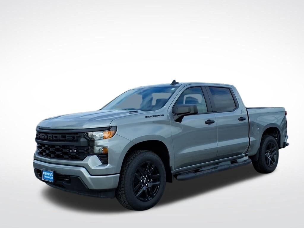 New 2026 Chevrolet Silverado 1500 Custom w/ Turbomax Blackout Package RWD image 8