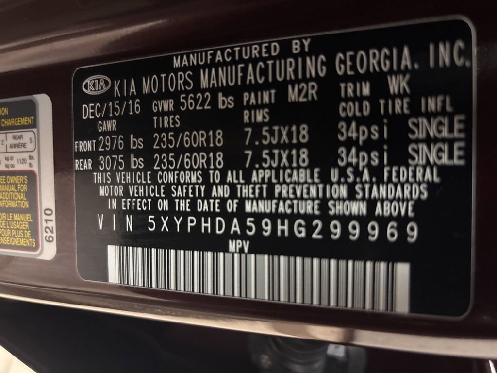 Used 2017 Kia Sorento EX w/ EX Advanced Touring Package image 47