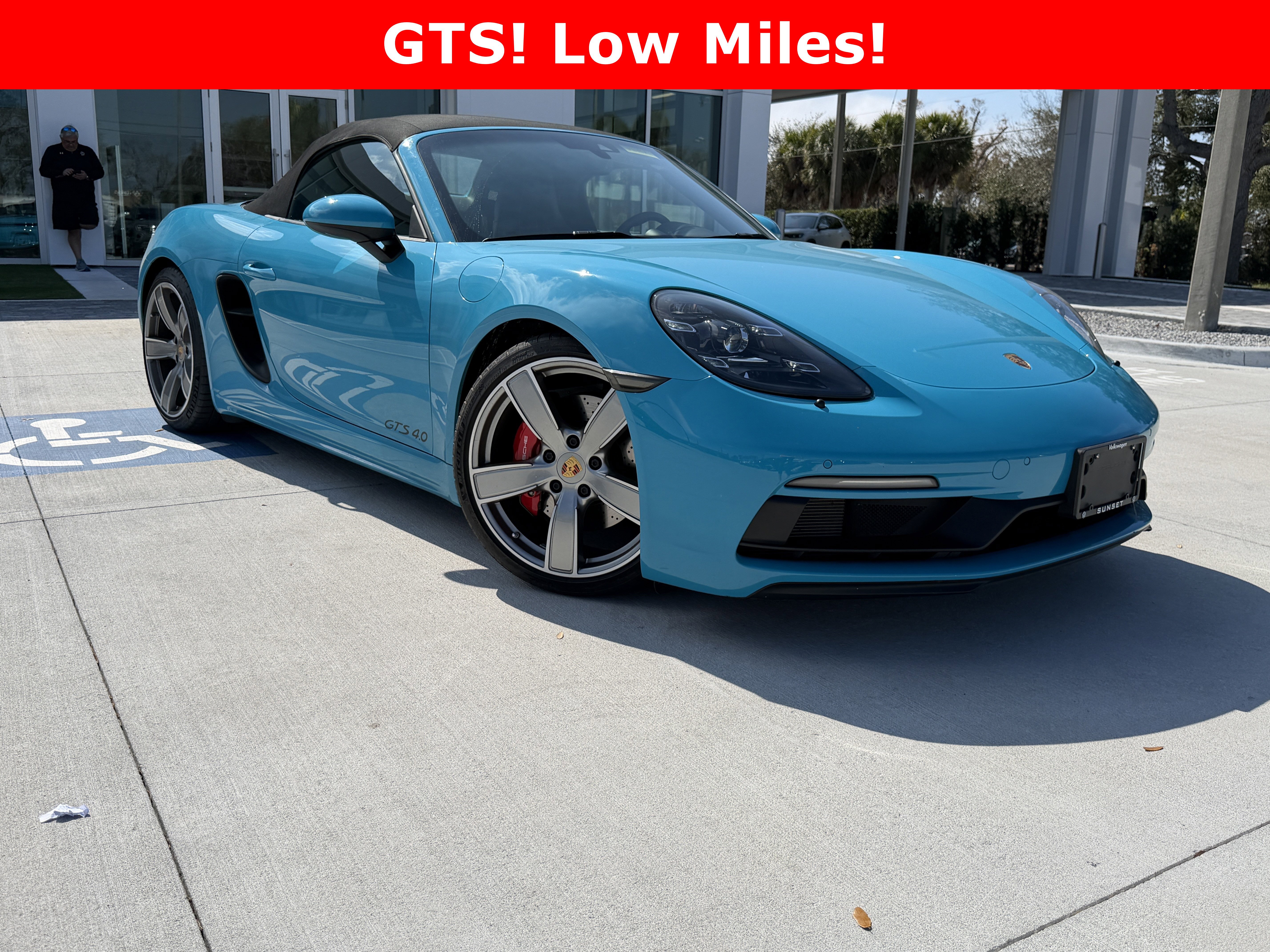 Used 2021 Porsche 718 Boxster GTS image 1