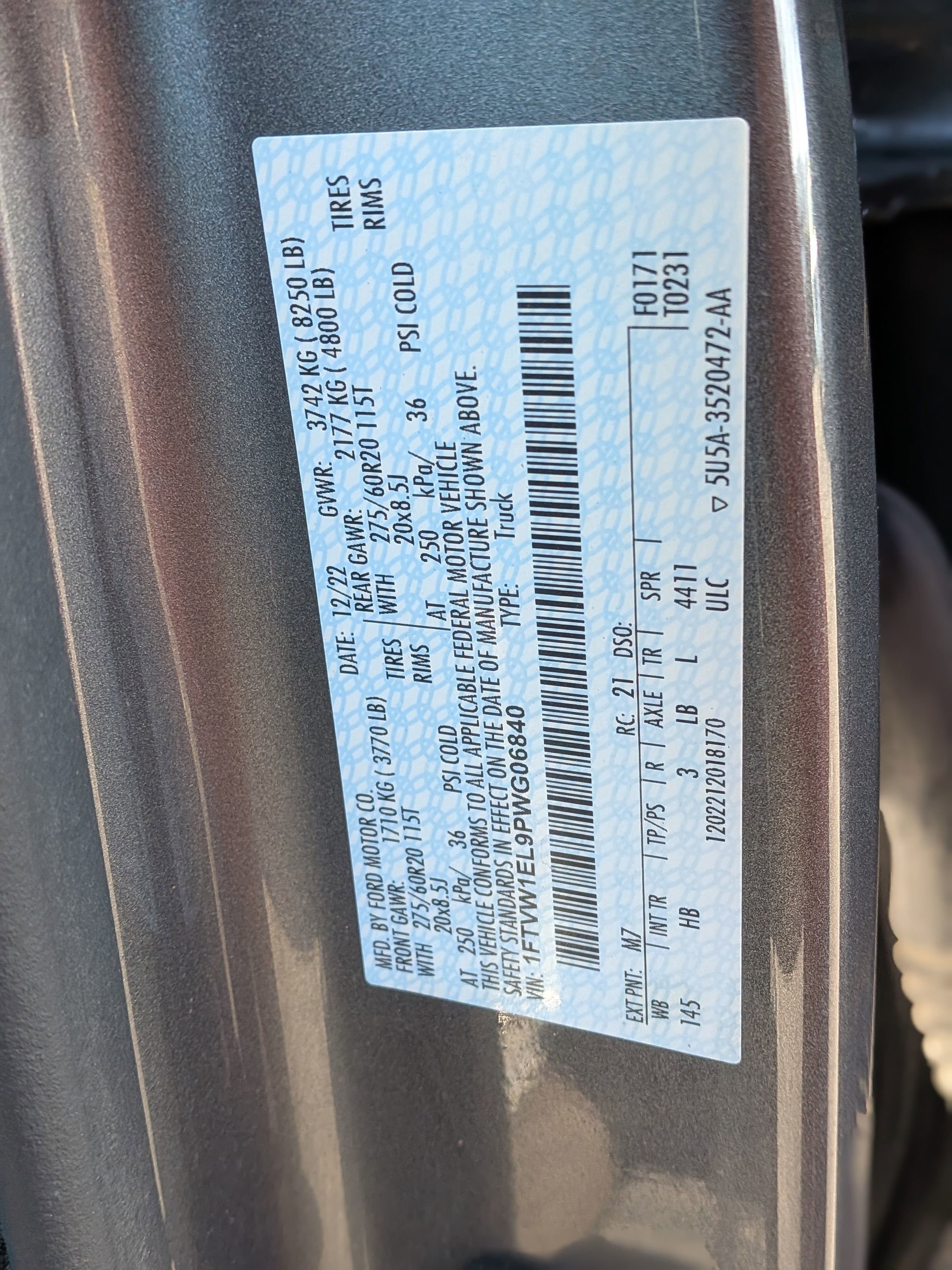 Used 2023 Ford F150 Lightning Lariat w/ Tow Technology Package image 35