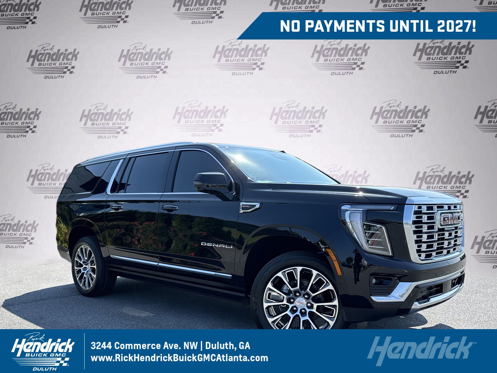 New 2026 GMC Yukon XL Denali w/ Sun & Power Step Package