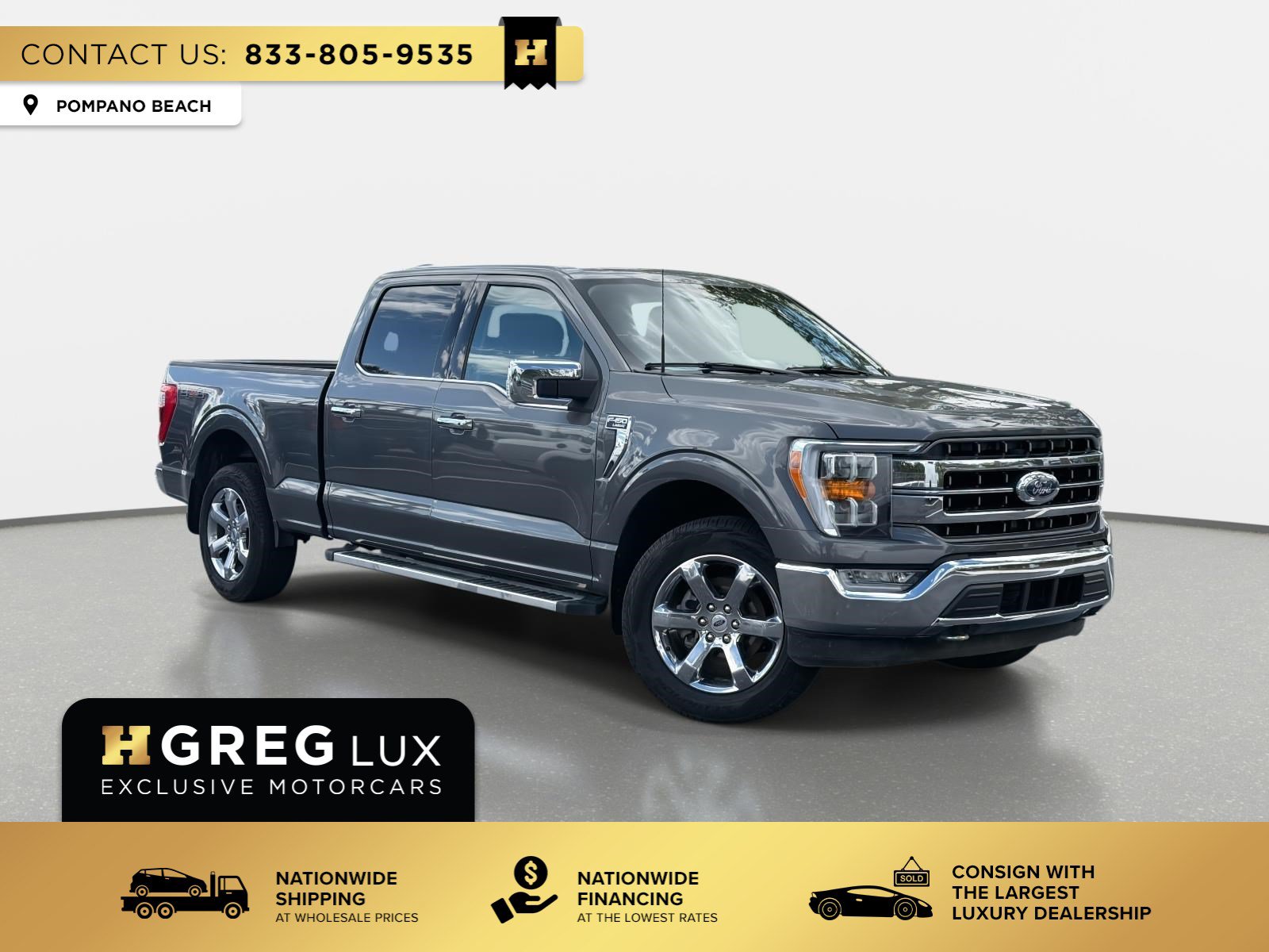 Used 2023 Ford F150 Lariat AWD/4WD image 1