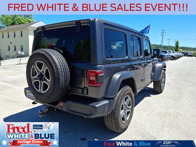 Used 2021 Jeep Wrangler Unlimited Sport w/ Sun And Sound Package AWD/4WD image 10