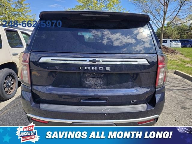 Used 2022 Chevrolet Tahoe LT w/ Luxury Package AWD/4WD image 3