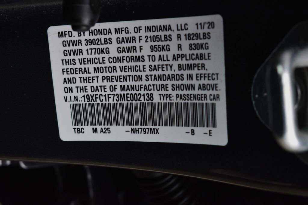 Used 2021 Honda Civic EX-L image 40