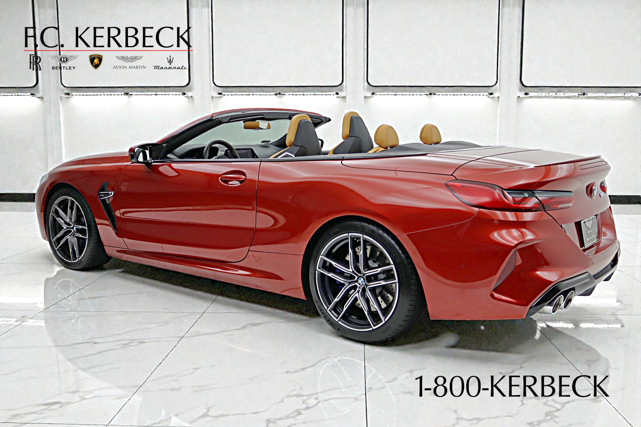 Used 2020 BMW M8 Convertible w/ M Driver's Package image 8