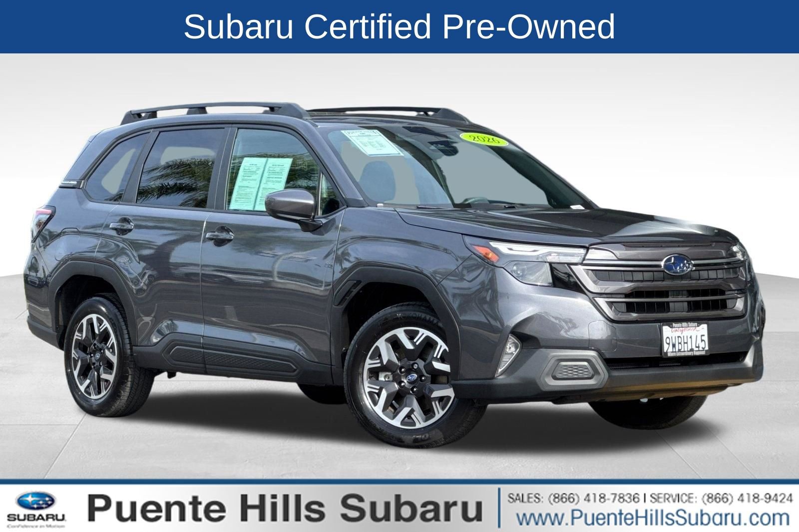 Certified 2026 Subaru Forester Premium