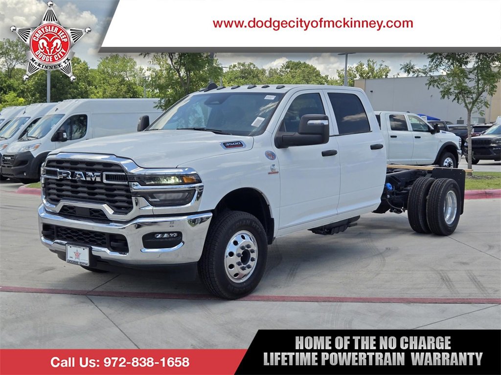 New 2025 RAM 3500 Tradesman w/ Chrome Appearance Group