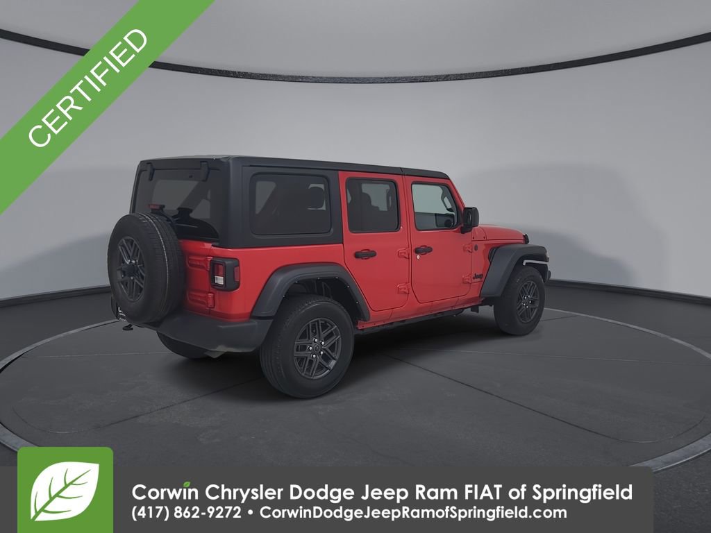 Certified 2024 Jeep Wrangler Sport S image 15