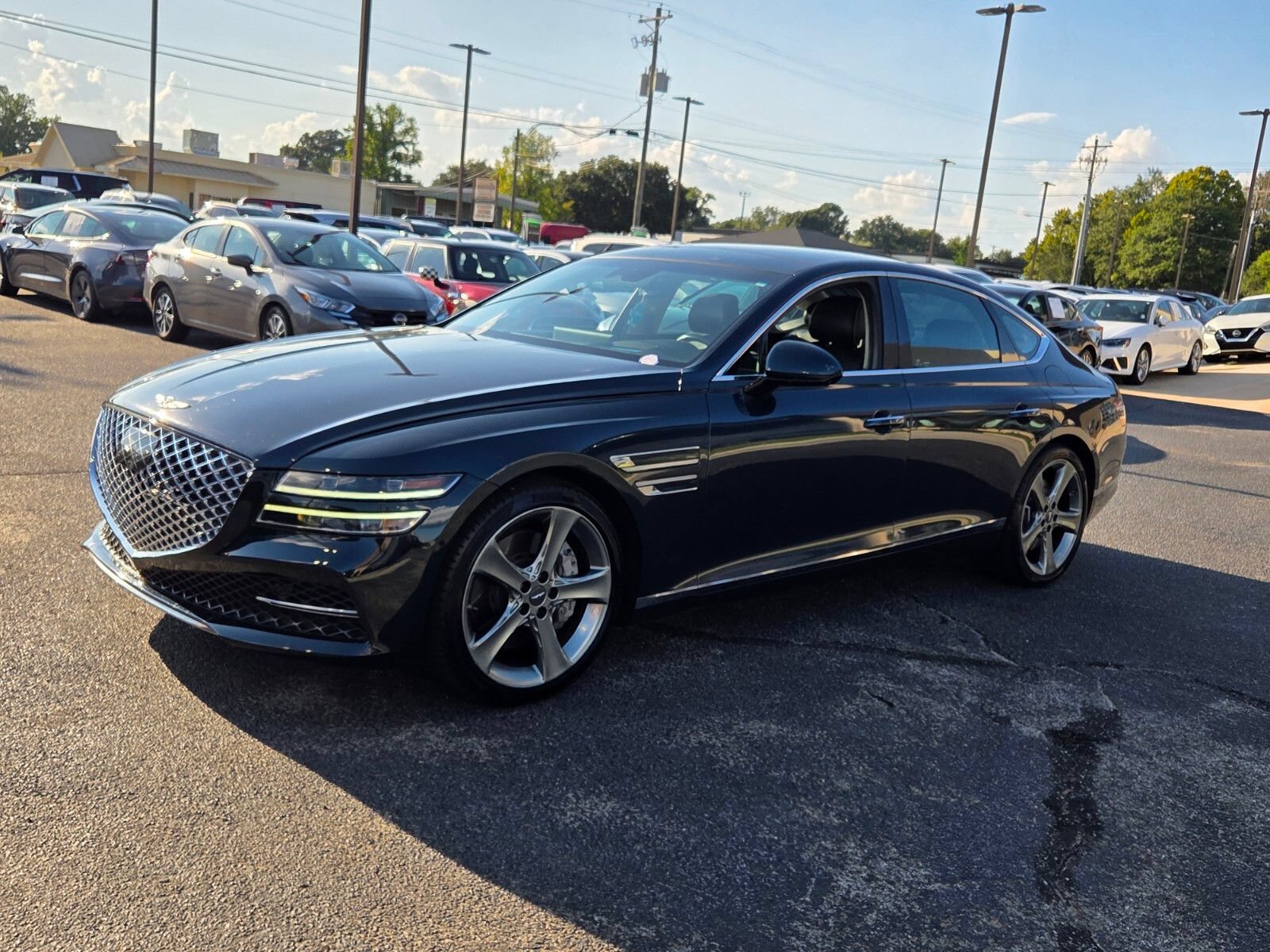 Used 2021 Genesis G80 3.5T w/ Prestige Package AWD/4WD image 3