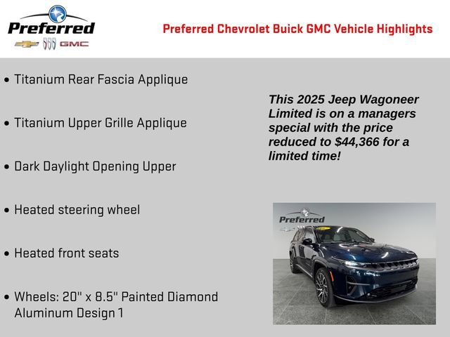 Used 2025 Jeep Wagoneer S Limited image 4