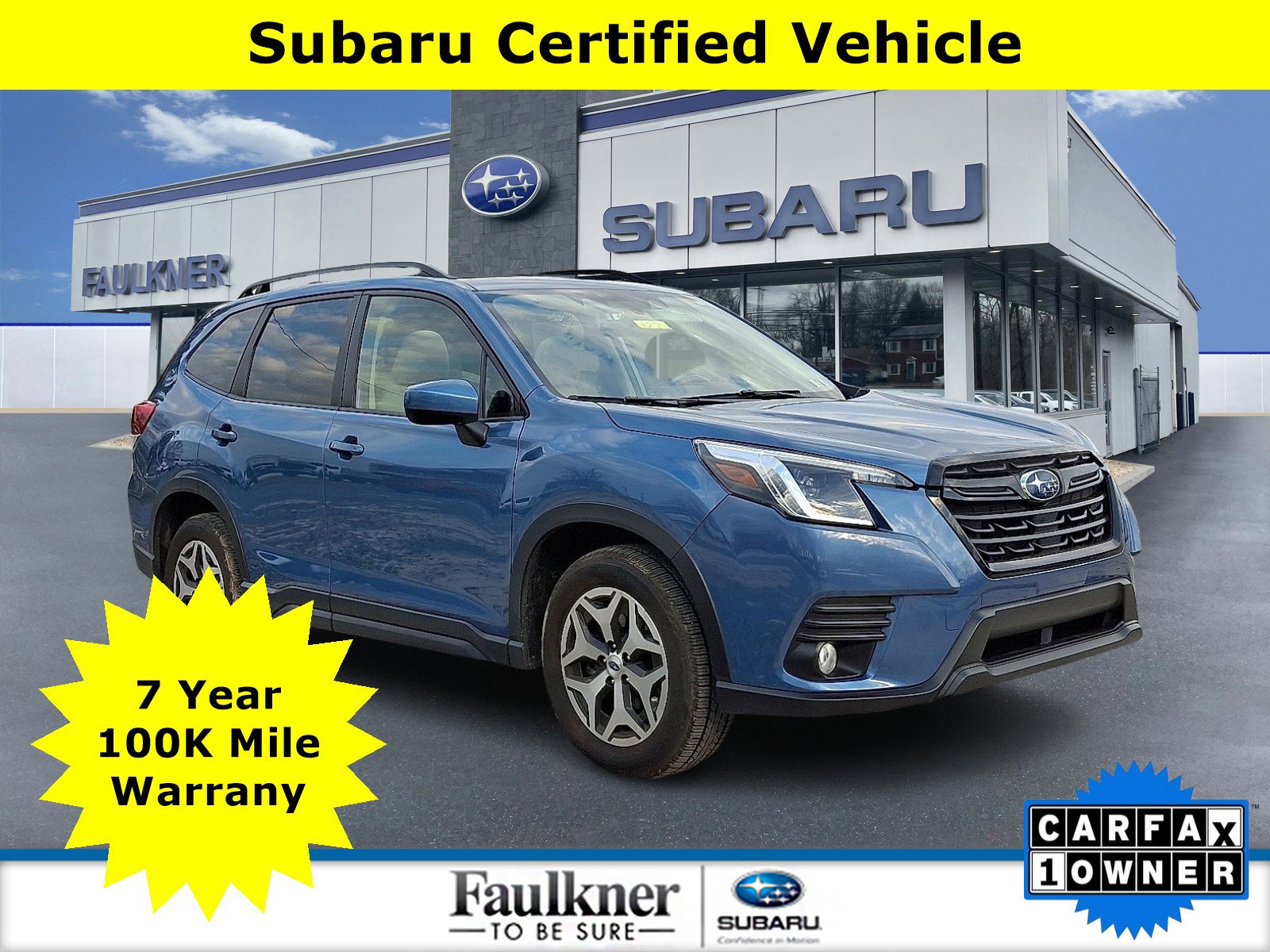 Certified 2022 Subaru Forester Premium image 1