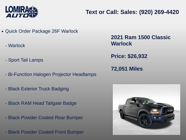 Used 2021 RAM 1500 Warlock AWD/4WD image 8