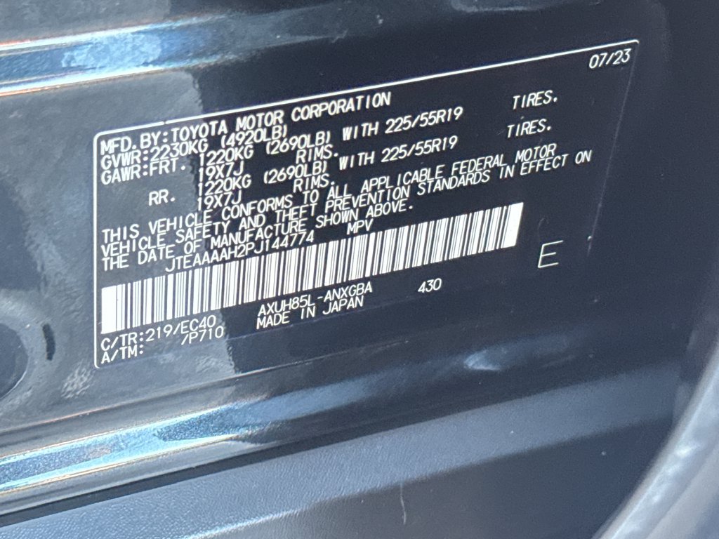 Used 2023 Toyota Venza XLE AWD/4WD image 48