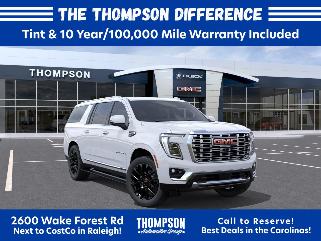 New 2026 GMC Yukon XL Denali w/ Denali Reserve Package AWD/4WD image 1