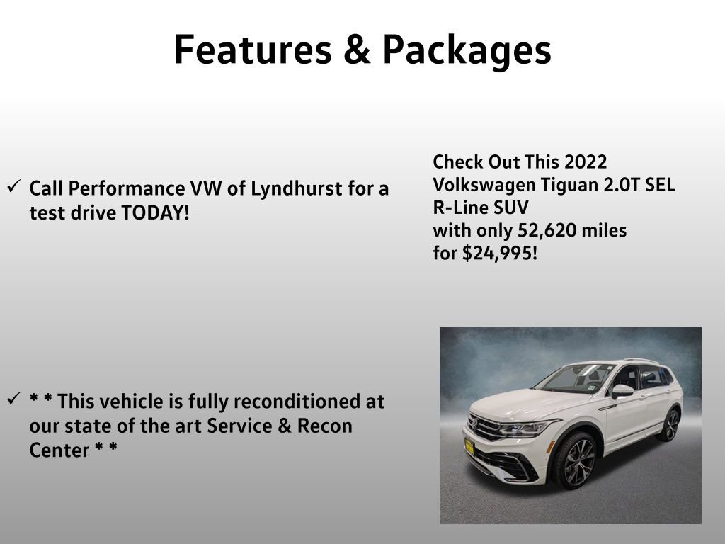 Used 2022 Volkswagen Tiguan SEL R-Line image 4