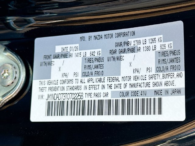 New 2026 MAZDA MX-5 Miata Grand Touring RWD image 27