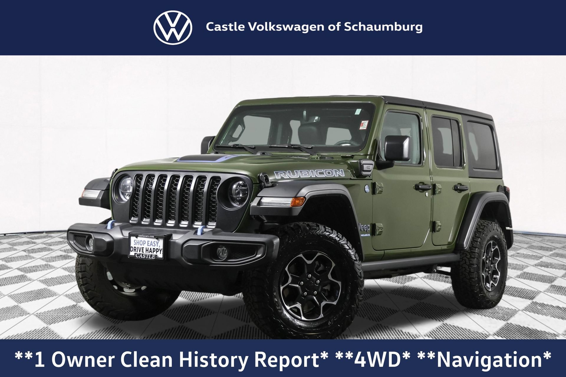 Used 2023 Jeep Wrangler Unlimited Rubicon 4xe AWD/4WD image 1