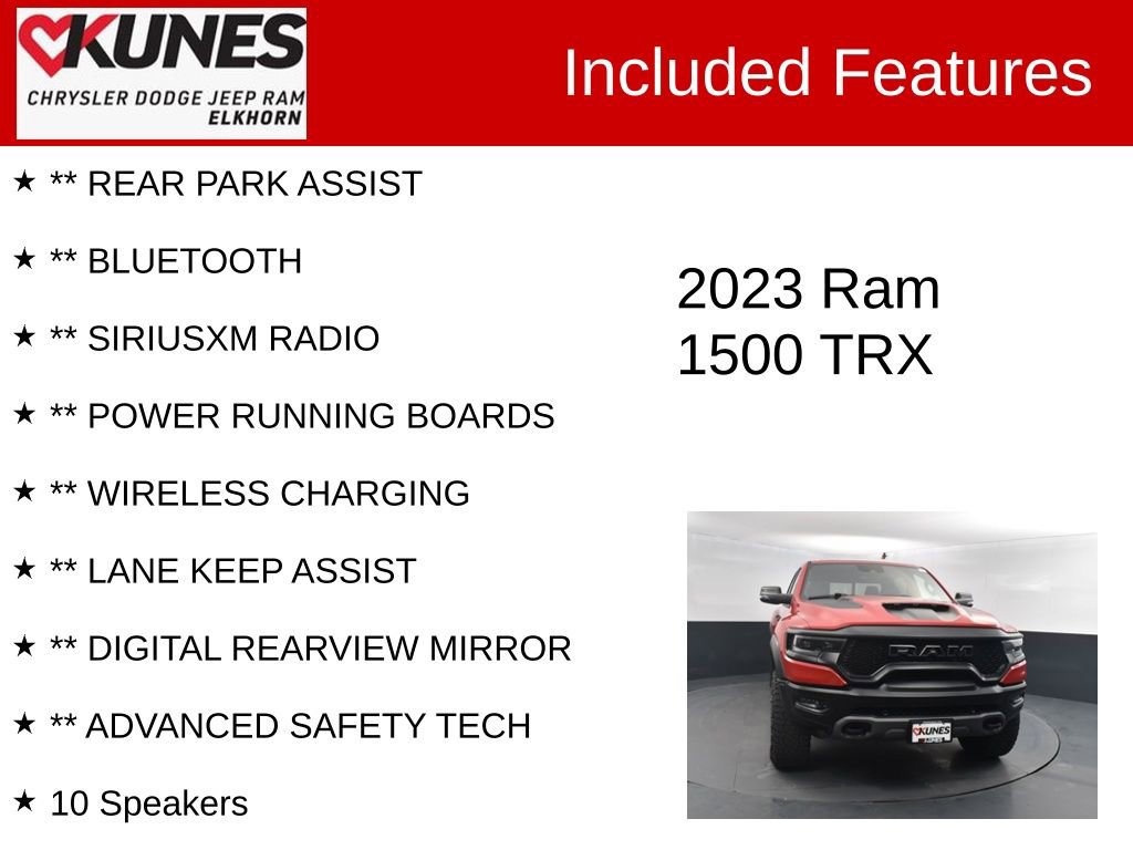 Used 2023 RAM 1500 TRX w/ TRX Level 1 Equipment Group image 4