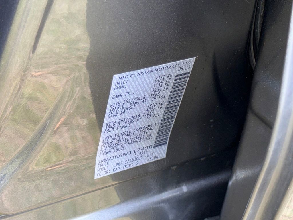 Used 2023 Nissan Titan SV w/ SV Convenience Package image 58