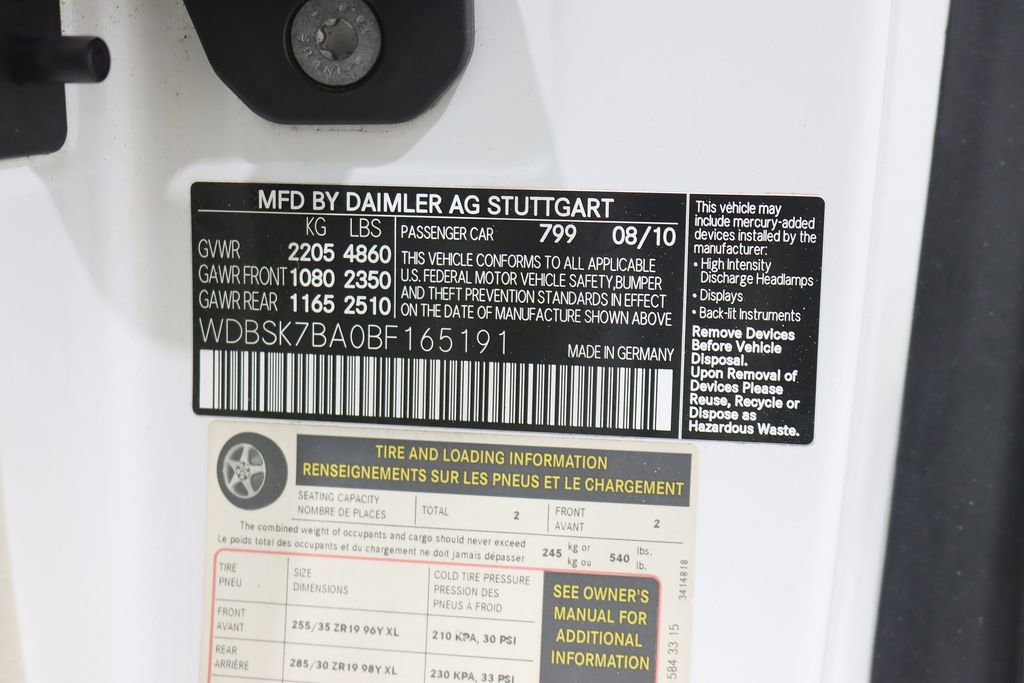 Used 2011 Mercedes-Benz SL 550 image 33