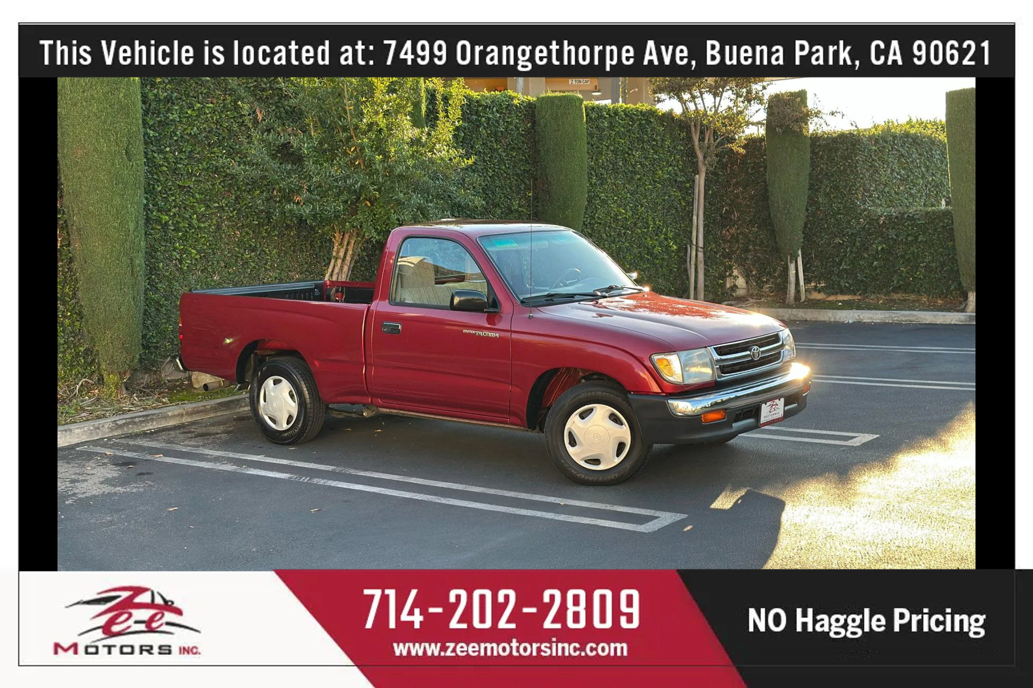 Used 1999 Toyota Tacoma 2WD Regular Cab