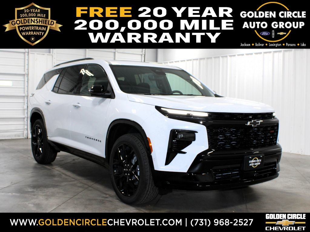 New 2026 Chevrolet Traverse RS w/ LPO, Floor Liner Package 360° Tour