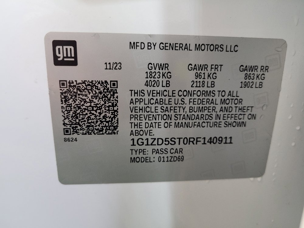Used 2024 Chevrolet Malibu LT FWD image 33