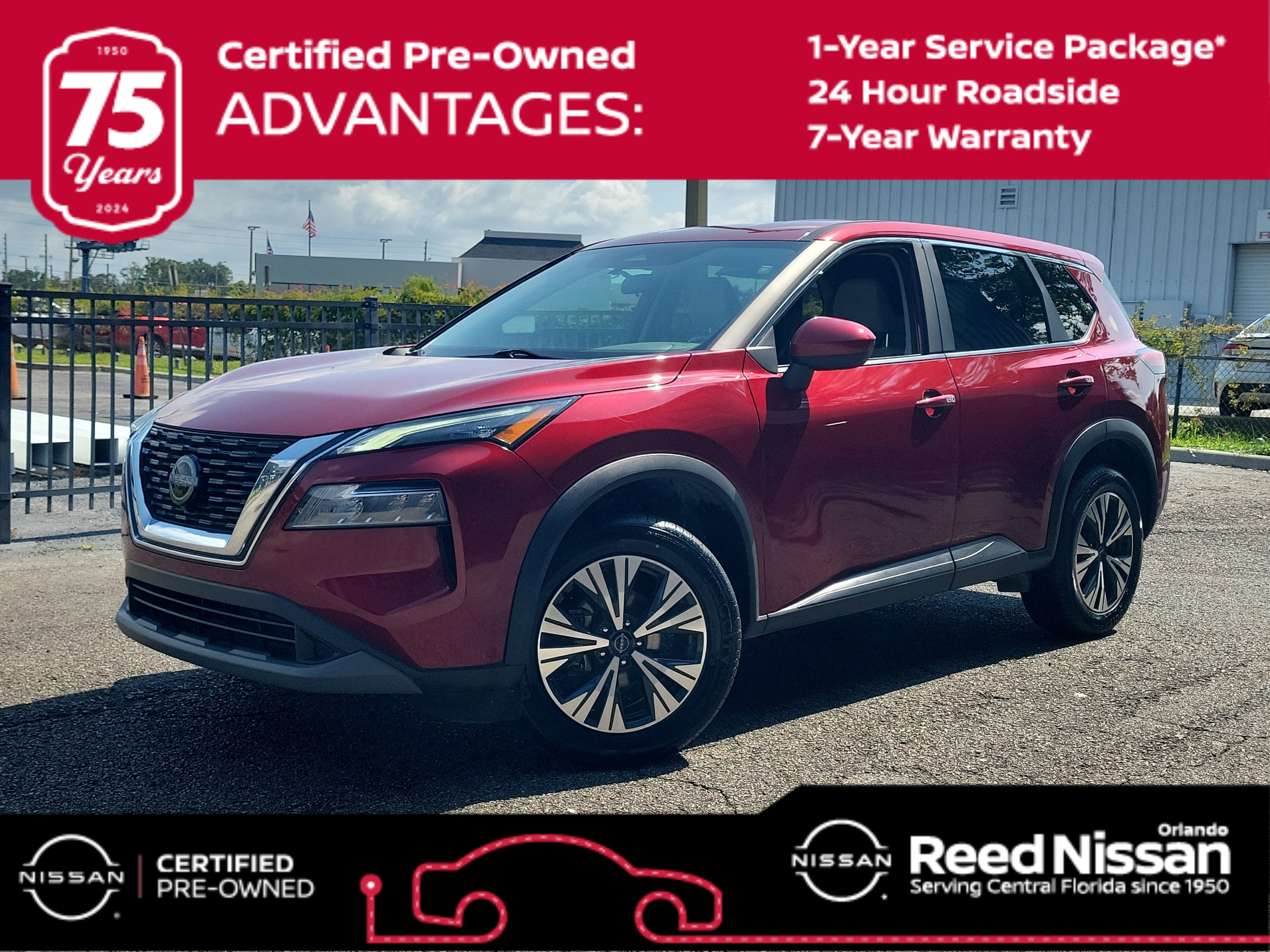 Certified 2023 Nissan Rogue SV FWD image 1
