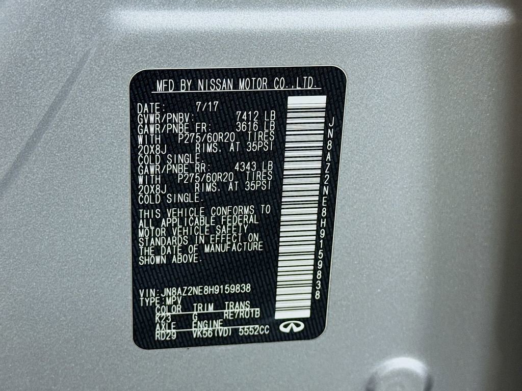 Used 2017 INFINITI QX80 4WD image 42