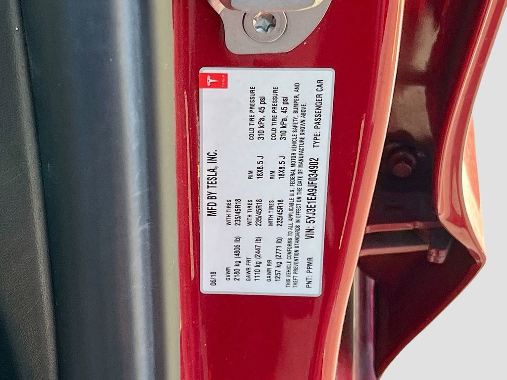 Used 2018 Tesla Model 3 Long Range RWD image 29