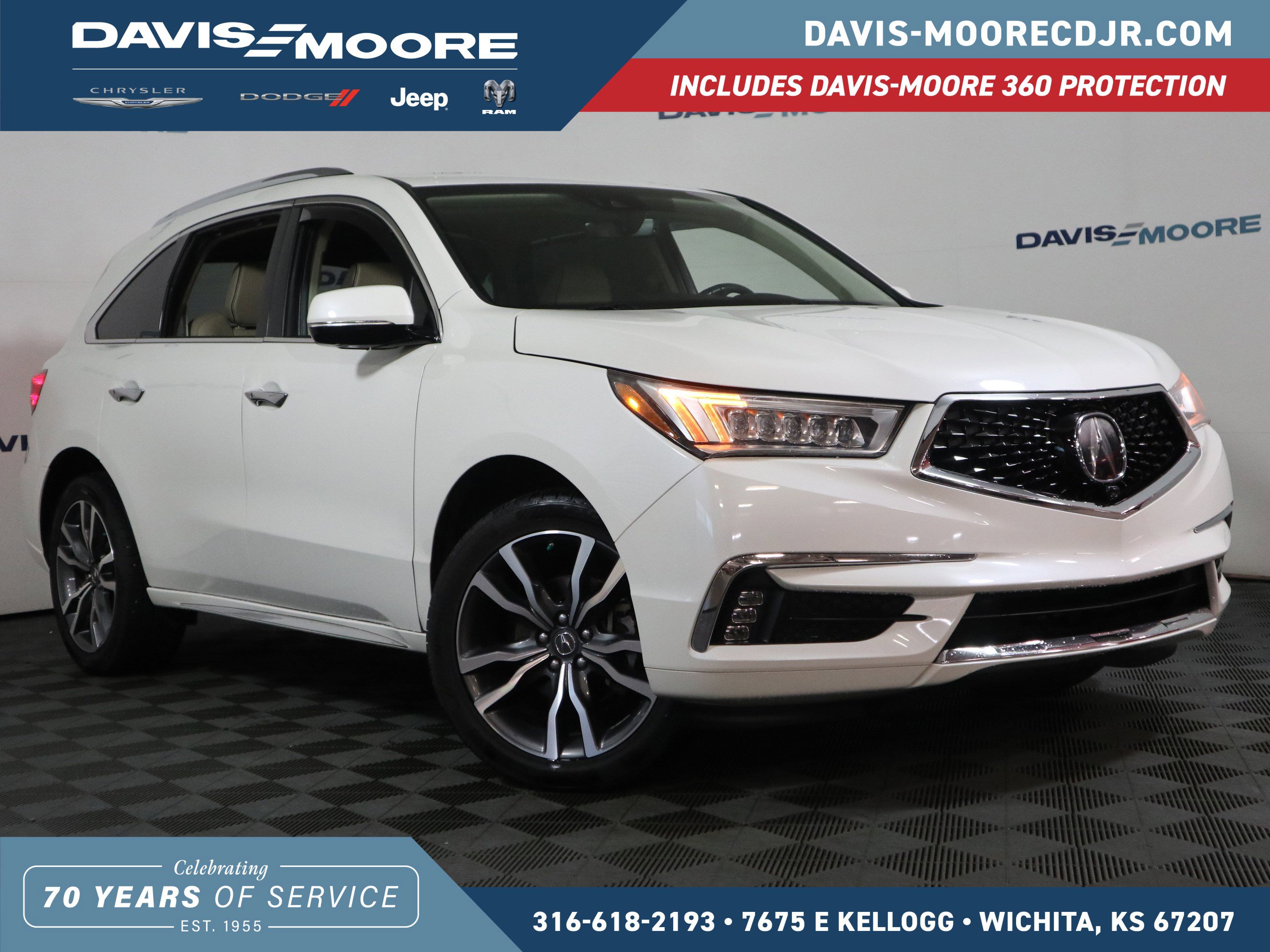 Used 2019 Acura MDX SH-AWD w/ Advance Package image 1