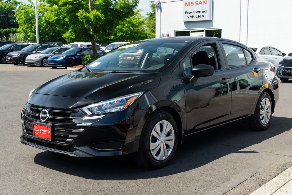Certified 2025 Nissan Versa S w/ Trunk Package FWD image 3