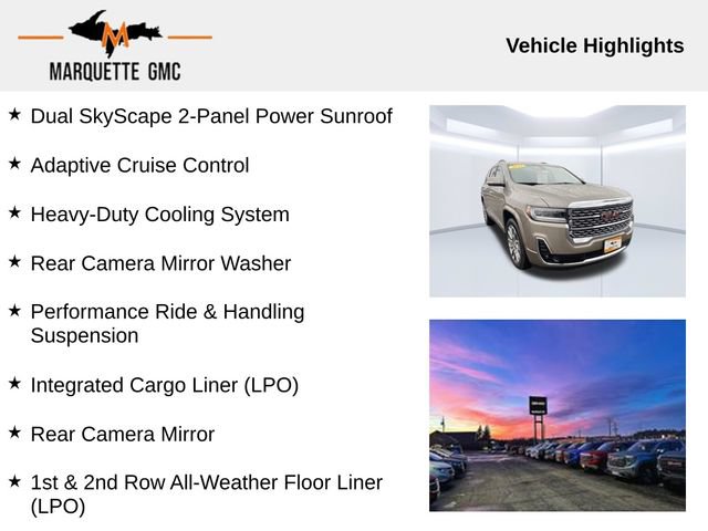 Used 2023 GMC Acadia Denali w/ Denali Ultimate Package AWD/4WD image 13