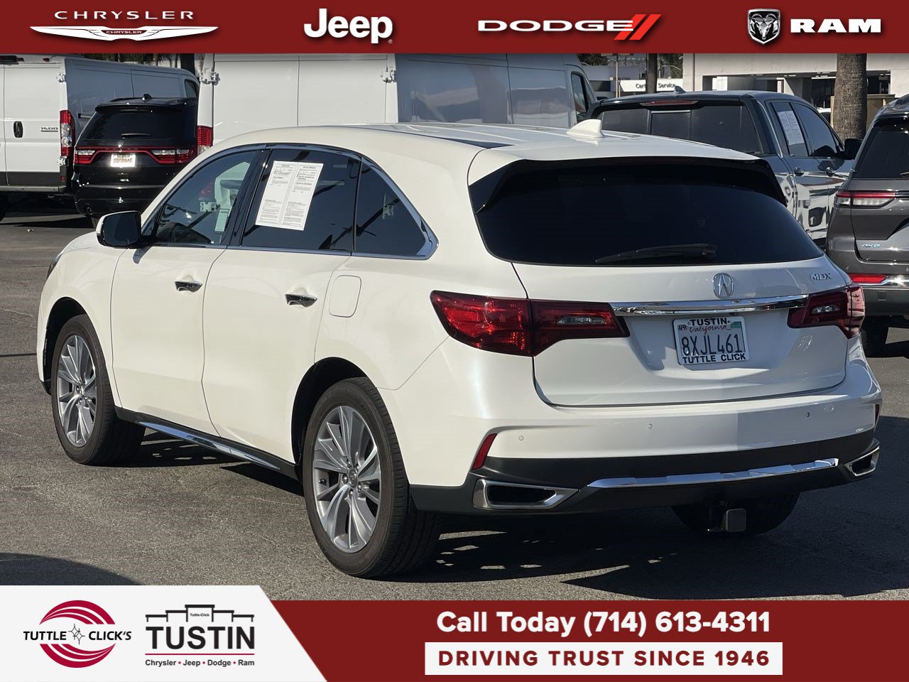Used 2018 Acura MDX w/ Technology Package FWD image 10