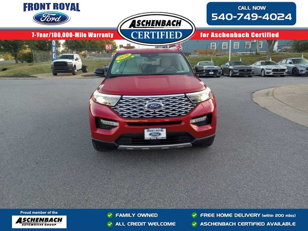 Used 2020 Ford Explorer Platinum