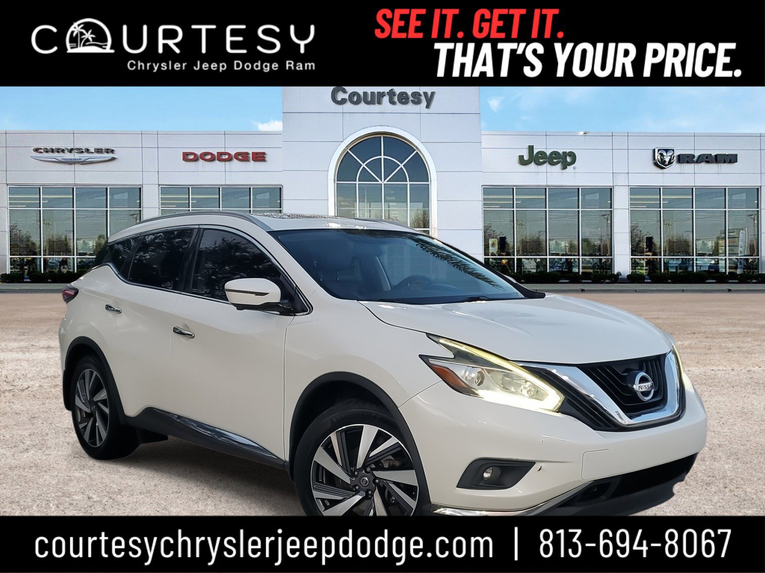 Used 2018 Nissan Murano Platinum w/ Cargo Package